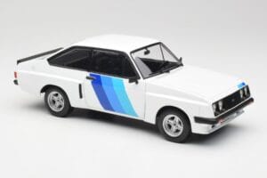 Ford Escort Mk2 RS 2000 X-Pack Diamond Biały & Niebieski Decor MCG 1:18 MCG18351 Metal — zdjęcie 4 z 6