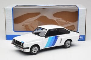 Ford Escort Mk2 RS 2000 X-Pack Diamond Biały & Niebieski Decor MCG 1:18 MCG18351 Metal — zdjęcie 6 z 6