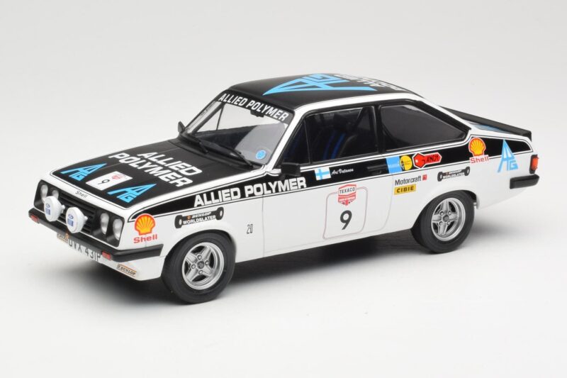 Ford Escort Mk2 RS2000 #9 R. Clark / S. Porter Tour of Britain 1976 MCG 1:18 MCG18437R Metal