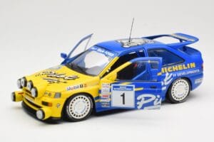 Ford Escort Mk5 RS Cosworth #1 M. Wilson / B. Thomas Michelin Champion 1994 UT Models 1:18 180948291 Metal — zdjęcie 2 z 8