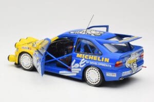 Ford Escort Mk5 RS Cosworth #1 M. Wilson / B. Thomas Michelin Champion 1994 UT Models 1:18 180948291 Metal — zdjęcie 5 z 8