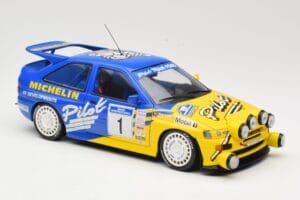 Ford Escort Mk5 RS Cosworth #1 M. Wilson / B. Thomas Michelin Champion 1994 UT Models 1:18 180948291 Metal — zdjęcie 6 z 8