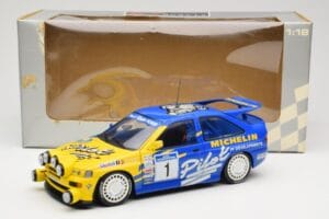 Ford Escort Mk5 RS Cosworth #1 M. Wilson / B. Thomas Michelin Champion 1994 UT Models 1:18 180948291 Metal — zdjęcie 8 z 8