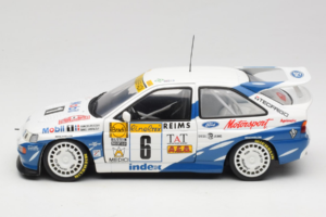 Ford Escort RS Cosworth Mobil 1 #6 F. Delecour / D. Grataloup Rally Monte Carlo Winner 1994 UT Models 1:18 180948106 Metal — zdjęcie 4 z 8