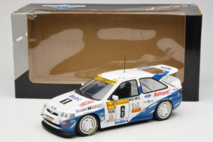 Ford Escort RS Cosworth Mobil 1 #6 F. Delecour / D. Grataloup Rally Monte Carlo Winner 1994 UT Models 1:18 180948106 Metal — zdjęcie 8 z 8