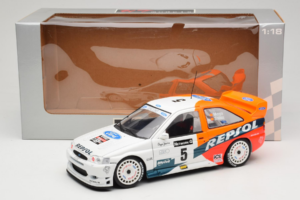 Ford Escort RS Cosworth Repsol #5 C. Sainz / L. Moya RAC Rally 1997 UT Models 1:18 39750 Metal — zdjęcie 8 z 8