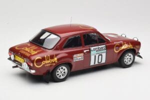 Ford Escort RS 1600 Mk1 #10 H. Mikkola / J. Davenport RAC Rally 1974 IXO 1:18 18RMC047C Metal — zdjęcie 2 z 6