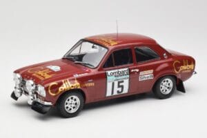 Ford Escort RS 1600 Mk1 #15 M. Alen / I. Kivimäki RAC Rally 1974 IXO 1:18 18RMC047B Metal