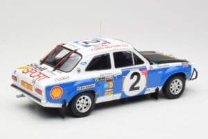 Ford Escort RS 1600 Mk1 #2 R. Clark / J. Porter Safari Rally 1973 IXO 1:18 18RMC075A Metal — zdjęcie 2 z 6