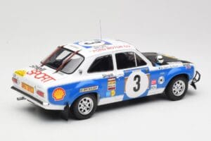 Ford Escort RS 1600 Mk1 #3 V. Preston Jr. / B. Smith Safari Rally 1973 IXO 1:18 18RMC075B Metal — zdjęcie 2 z 6