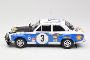 Ford Escort RS 1600 Mk1 #3 V. Preston Jr. / B. Smith Safari Rally 1973 IXO 1:18 18RMC075B Metal — zdjęcie 3 z 6