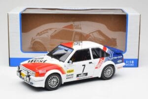 Ford Escort RS Turbo #7 Lotto Haspengouw Rally 1985 MCG 1:18 MCG18421 Metal — zdjęcie 6 z 6