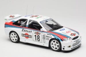 Ford Escort WRC Martini Racing #18 G. Cunico / G. Pirollo Rally San Remo 1998 IXO 1:18 18RMC171A Metal — zdjęcie 4 z 6