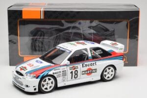 Ford Escort WRC Martini Racing #18 G. Cunico / G. Pirollo Rally San Remo 1998 IXO 1:18 18RMC171A Metal — zdjęcie 6 z 6