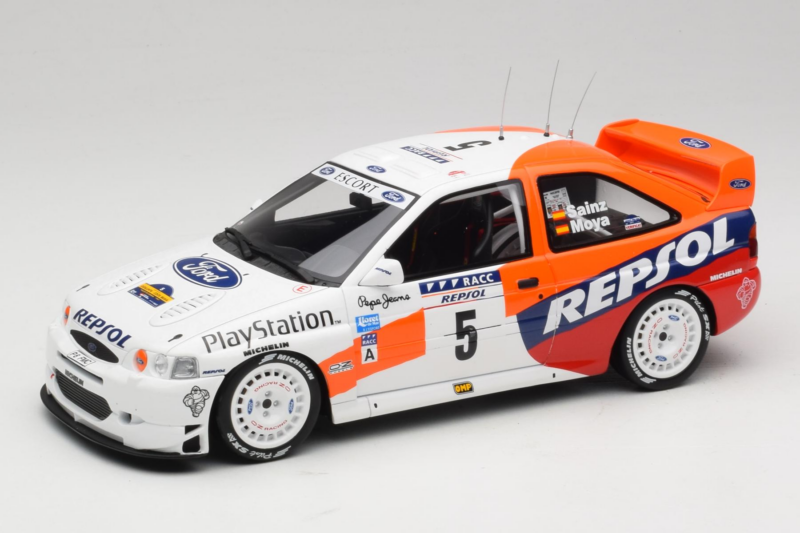 Ford Escort WRC #5 C. Sainz / L. Moya Ford World Rally Team Rally Catalunya 1997 Otto 1:18 OT1179 Żywica