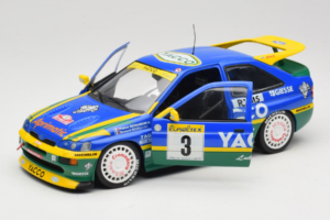 Ford Escort #3 Yacoo P. Bernardini / B. Occelli Rally Monte Carlo 1996 Winner UT Models 1:18 180968203 Metal — zdjęcie 2 z 8