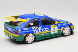Ford Escort #3 Yacoo P. Bernardini / B. Occelli Rally Monte Carlo 1996 Winner UT Models 1:18 180968203 Metal — zdjęcie 3 z 8