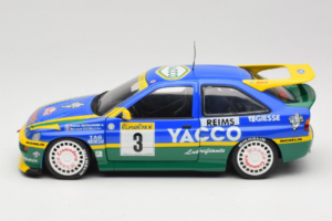 Ford Escort #3 Yacoo P. Bernardini / B. Occelli Rally Monte Carlo 1996 Winner UT Models 1:18 180968203 Metal — zdjęcie 4 z 8