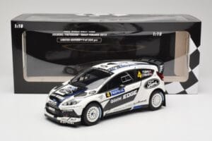 Ford Fiesta RS WRC #4 H. Solberg / C. Patterson Ford Rally Team Rally Finland 2012 Minichamps 1:18 151120804 Metal — zdjęcie 6 z 6