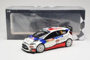 Ford Fiesta RS WRC #11 B. Bouffier / X. Panseri Rally Monte Carlo 2014 Minichamps 1:18 151140811 Metal — zdjęcie 6 z 6