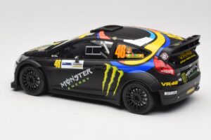Ford Fiesta RS WRC #46 V. Rossi / C. Cassina Monza Rally Show 2011 Minichamps 1:18 151110846 Metal — zdjęcie 5 z 6