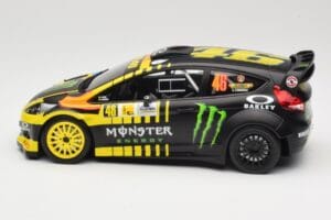 Ford Fiesta RS WRC #46 V. Rossi / C. Cassina 2nd Place Monza Rally Show 2013 Minichamps 1:18 151130846 Metal — zdjęcie 3 z 6