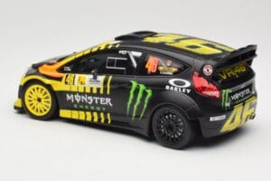 Ford Fiesta RS WRC #46 V. Rossi / C. Cassina 2nd Place Monza Rally Show 2013 Minichamps 1:18 151130846 Metal — zdjęcie 5 z 6