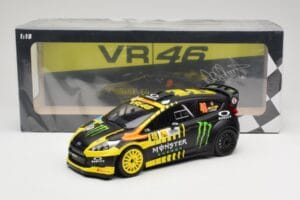 Ford Fiesta RS WRC #46 V. Rossi / C. Cassina 2nd Place Monza Rally Show 2013 Minichamps 1:18 151130846 Metal — zdjęcie 6 z 6