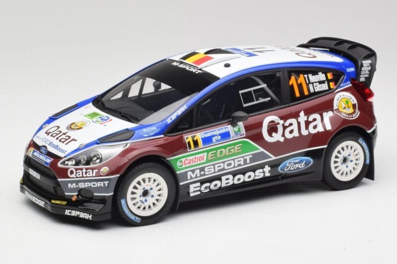 Ford Fiesta WRC #11 T. Neuville / N. Gilsoul Rally Mexico 2013 Minichamps 1:18 151130811 Metal