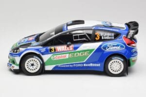 Ford Fiesta WRC #3 J-M. Latvala / M. Anttila Rally Great Britain Winner 2012 Minichamps 1:18 151120803 Metal — zdjęcie 3 z 6