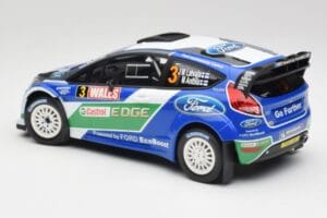 Ford Fiesta WRC #3 J-M. Latvala / M. Anttila Rally Great Britain Winner 2012 Minichamps 1:18 151120803 Metal — zdjęcie 5 z 6