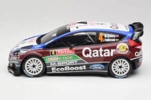 Ford Fiesta WRC #4 M. Ostberg / J. Andersson Rally Monte Carlo 2013 Minichamps 1:18 151130804 Metal — zdjęcie 3 z 6