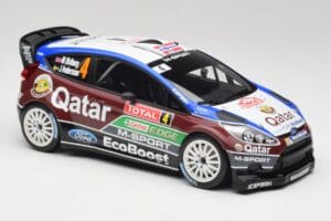 Ford Fiesta WRC #4 M. Ostberg / J. Andersson Rally Monte Carlo 2013 Minichamps 1:18 151130804 Metal — zdjęcie 4 z 6