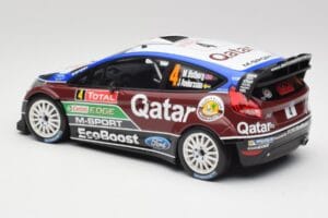 Ford Fiesta WRC #4 M. Ostberg / J. Andersson Rally Monte Carlo 2013 Minichamps 1:18 151130804 Metal — zdjęcie 5 z 6