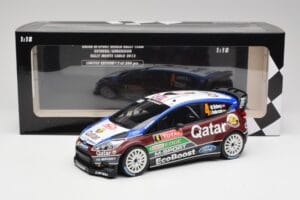 Ford Fiesta WRC #4 M. Ostberg / J. Andersson Rally Monte Carlo 2013 Minichamps 1:18 151130804 Metal — zdjęcie 6 z 6