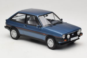 Ford Fiesta XR2 Mk1 Blue Metallic Norev 1:18 182744 Metal — zdjęcie 4 z 6