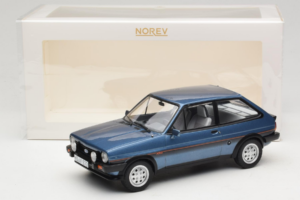 Ford Fiesta XR2 Mk1 Blue Metallic Norev 1:18 182744 Metal — zdjęcie 6 z 6