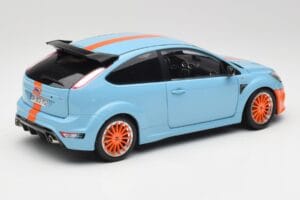 Ford Focus RS LM Classic Edition Gulf 1968 Ford GT40 Tribute Minichamps 1:18 100080068 Metal — zdjęcie 3 z 8