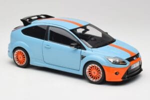 Ford Focus RS LM Classic Edition Gulf 1968 Ford GT40 Tribute Minichamps 1:18 100080068 Metal — zdjęcie 6 z 8