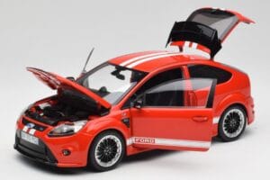 Ford Focus RS LM Classic Edition Race Red 1967 Ford Mk IV Tribute Minichamps 1:18 100080067 Metal — zdjęcie 2 z 8