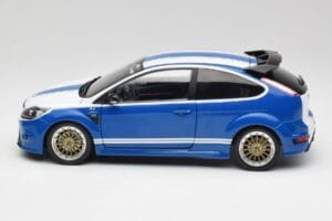 Ford Focus RS Mk2 LM Classic Niebieski Capri RS2600 Tribute Minichamps 1:18 100080072 Metal — zdjęcie 4 z 8