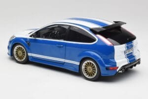 Ford Focus RS Mk2 LM Classic Niebieski Capri RS2600 Tribute Minichamps 1:18 100080072 Metal — zdjęcie 7 z 8