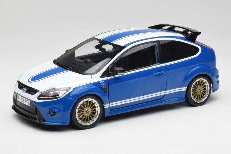 Ford Focus RS Mk2 LM Classic Niebieski Capri RS2600 Tribute Minichamps 1:18 100080072 Metal
