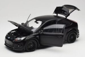 Ford Focus RS Mk2 Matte Black Minichamps 1:18 100080000 Metal — zdjęcie 2 z 8