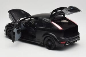 Ford Focus RS Mk2 Matte Black Minichamps 1:18 100080000 Metal — zdjęcie 5 z 8