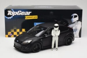 Ford Focus RS Mk2 RS500 Top Gear Matt Black Minichamps 1:18 519100800 Metal — zdjęcie 8 z 8