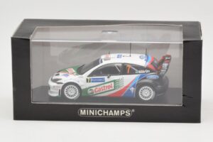 Ford Focus RS WRC #7 M. Martin / M. Park Winner Rally Catalunya 2004 Minichamps 1:43 400048497 Metal — zdjęcie 4 z 4