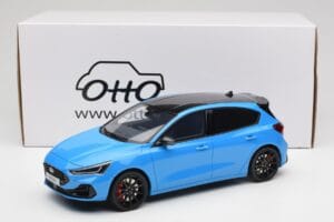 Ford Focus ST Edition Mk4 Azure Blue Otto 1:18 OT1186 Żywica — zdjęcie 6 z 6