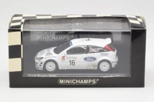 Ford Focus WRC Mk1 #16 P. Solberg / P. Mills Rally Argentina 2000 Minichamps 1:43 430008916 Metal — zdjęcie 4 z 4