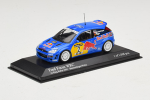 Ford Focus WRC #2 R. Baumgartner / B. Wichs Red Bull Rally Austria 2001 Minichamps 1:43 430008907 Metal — zdjęcie 2 z 5